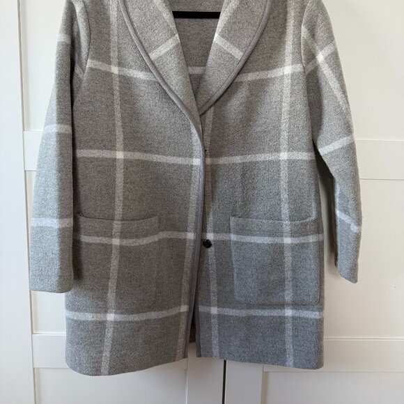 Marine Layer Gray Wool Blend Jacket - Picture 5 of 5